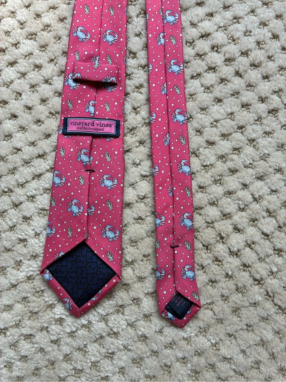 Boys Vineyard Vines Crab Tie